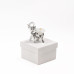 Cрібна Статуетка Слона Індійського 4,5x5,5cm GV/55600/1